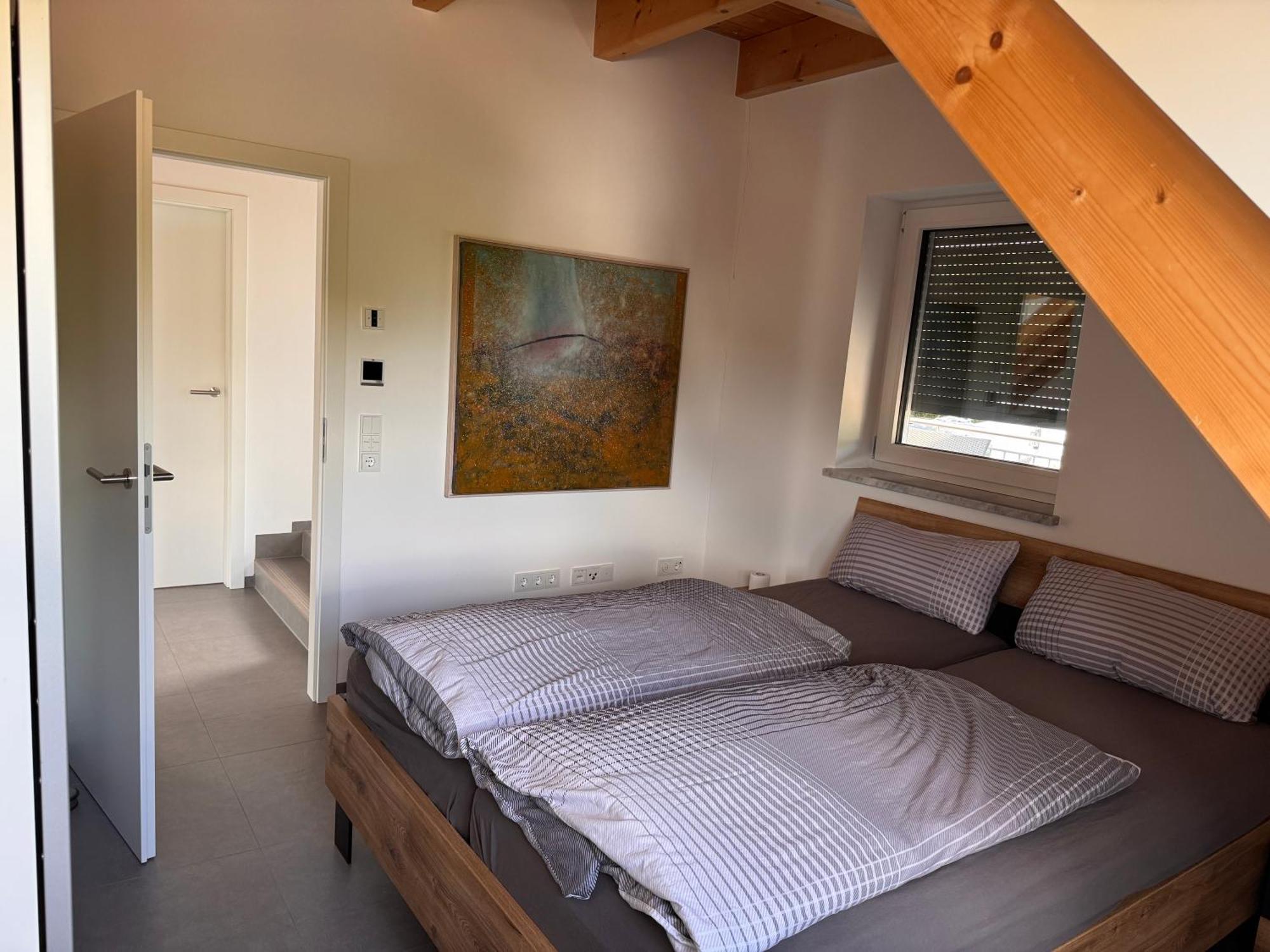 Moderne Ferienunterkunft/Wohnung Burgthann Exteriér fotografie