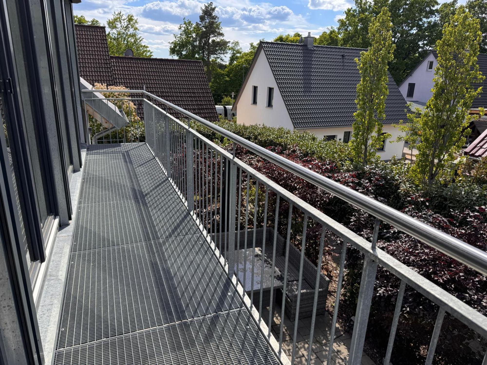 Moderne Ferienunterkunft/Wohnung Burgthann Exteriér fotografie